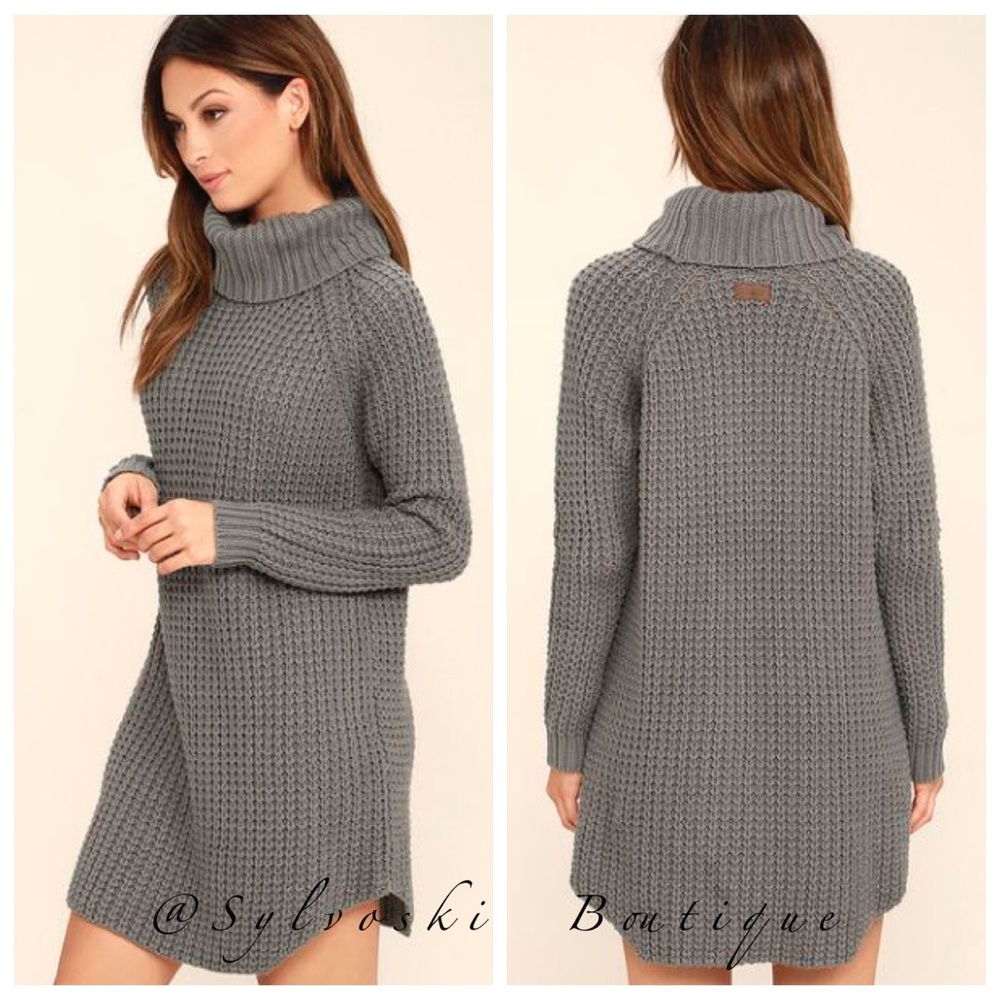 🔥Element Eleventh Olive Green Sweater Dress NWT - Picture 2 of 5